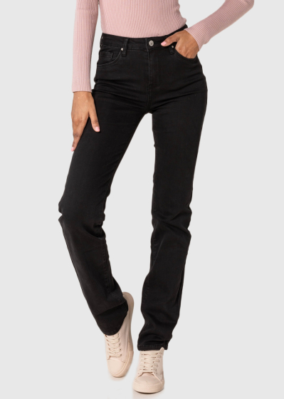 Sagara черные приталенные джинсы