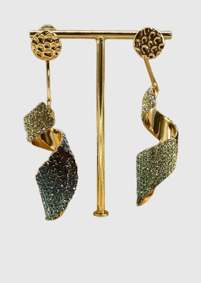 Asuna earrings with crystals