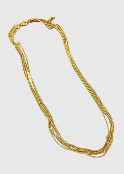 Amari gold-colored necklace