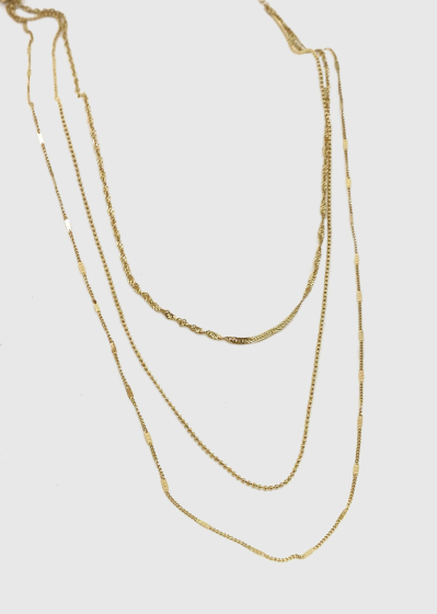 Azura gold-colored necklace