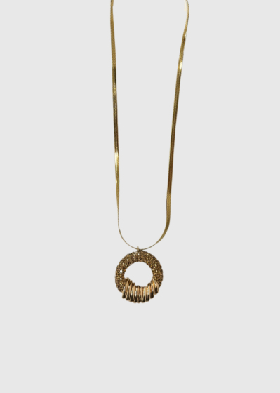 Adira gold-colored necklace