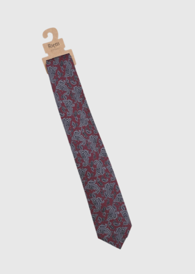 Bordo printed tie
