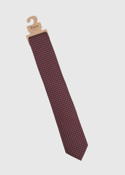 Bordo printed tie
