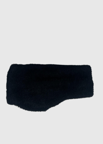 Aimi black knitted headband 