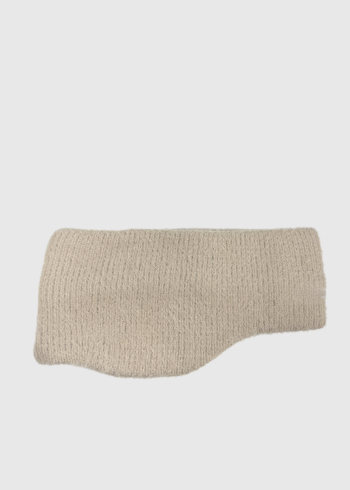 Aimi beige knitted headband 
