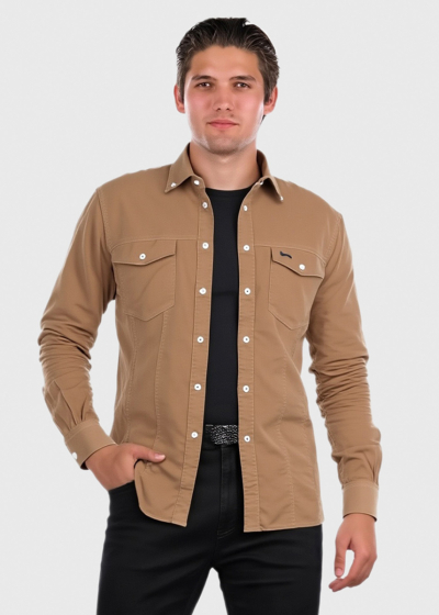 Harmont & Blaine brown shirt