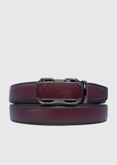 Azur bordo men's belt