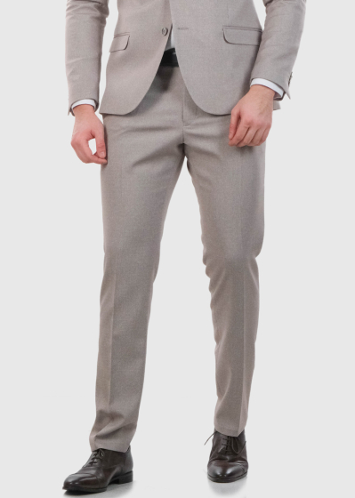 Akinori beige men's trousers