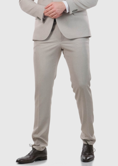 Akamu light beige men's trousers