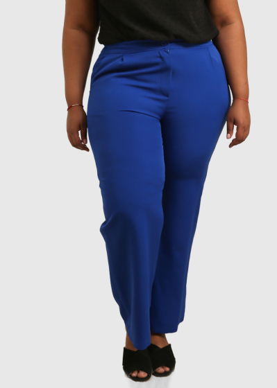 Aisha Plus Size blue pants