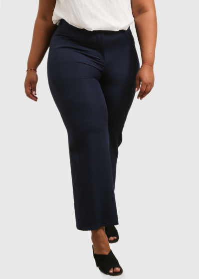 Alien Plus Size dark blue pants with pockets