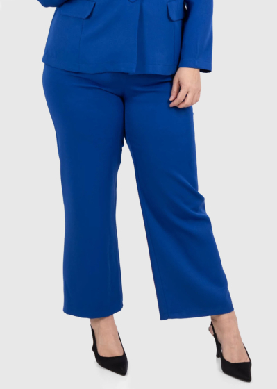 Alien Plus Size blue pants with pockets