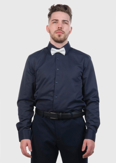 Adam dark blue men's shirt
