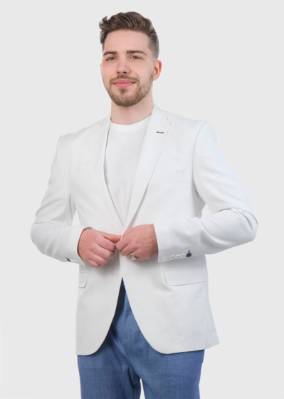 Angelus white men's blazer