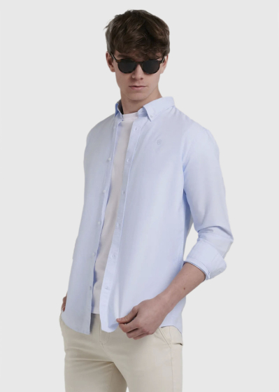 Aiden Regular Fit light blue shirt