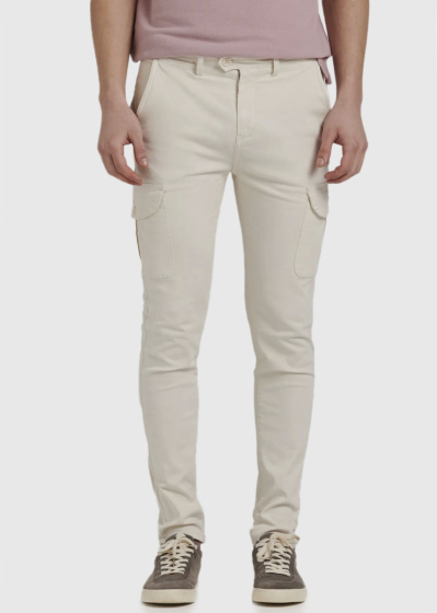 Nizar men's pants with patched pockets