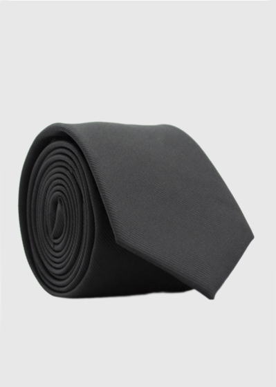 Akshay black men's tie
