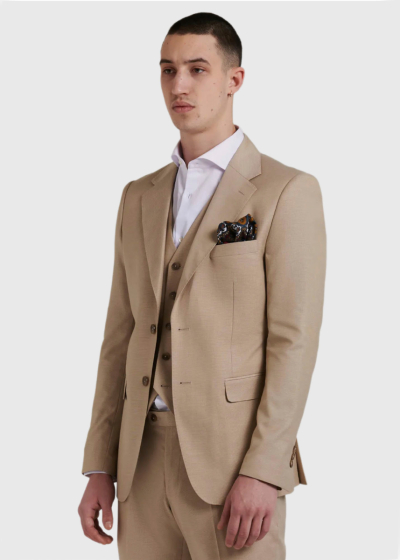 Bernold beige men's blazer