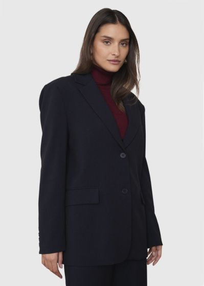 Arika dark blue oversized blazer