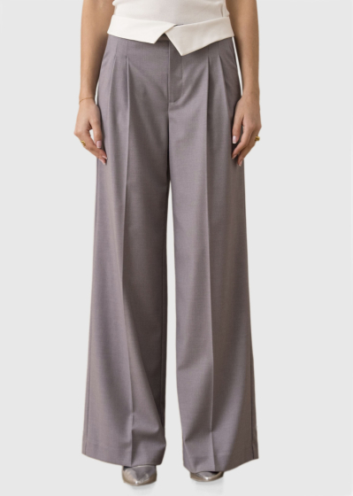 Avalona grey wide leg pants