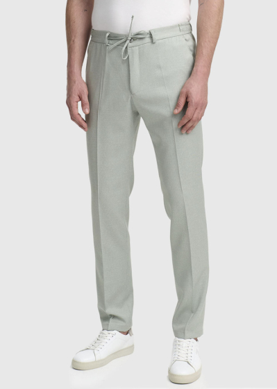 Lex light green men's trousers
