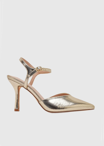 Axelle gold shoes 