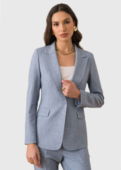 Altina light blue women's blazer