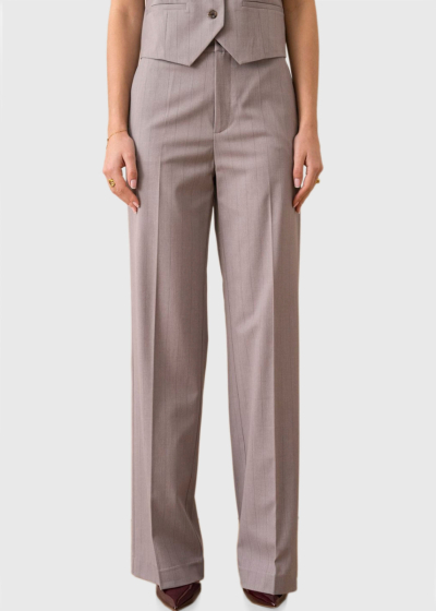 Aira grey striped pants