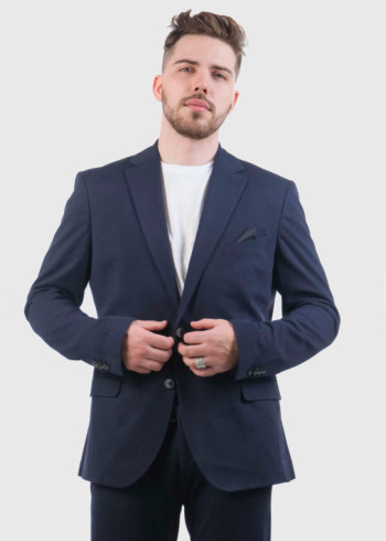 Tedric dark blue men's blazer