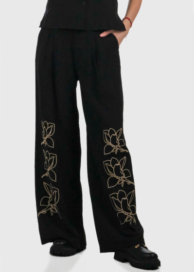 Bonnibelle black wide leg pants