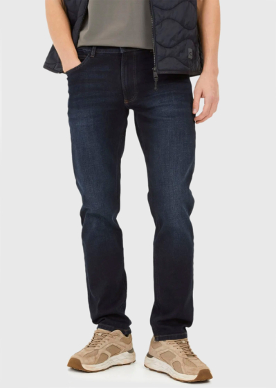 Camel Active Lielo Izmēru pelēki tumši zili džinsi