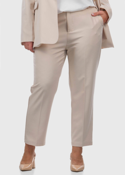 Danni Plus Size beige women's pants 
