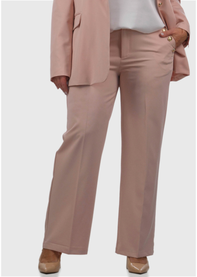Dumitrita Plus Size pink pants 