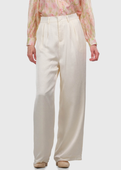 Dorlisa white wide leg pants