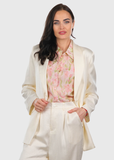 Dorlisa white women's blazer