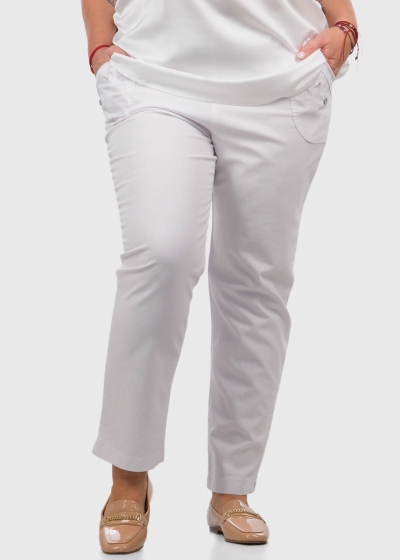 Désirée Plus Size white pants