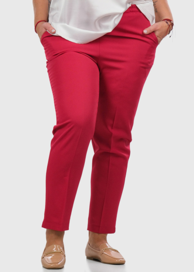 Julieta Plus Size pink women's pants