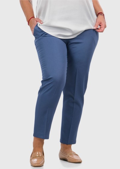 Julieta Plus Size blue women's pants