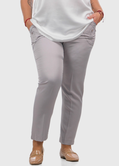 Camera серые брюки Больших Размеров