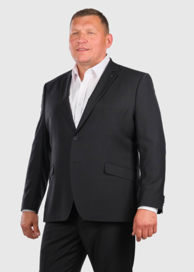 Collett Plus Size Regular Fit black suit