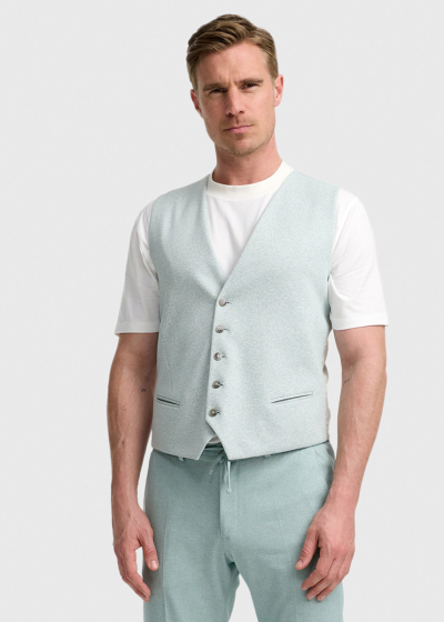 Emo mint double sided vest
