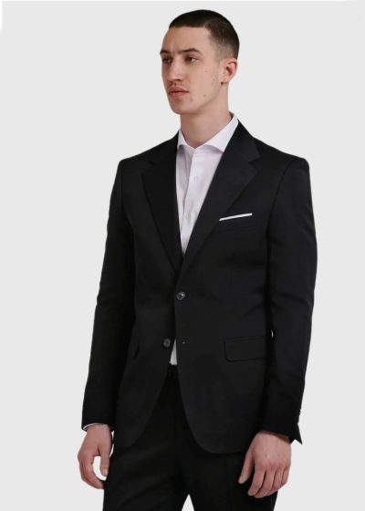 Barry Slim Fit black suit