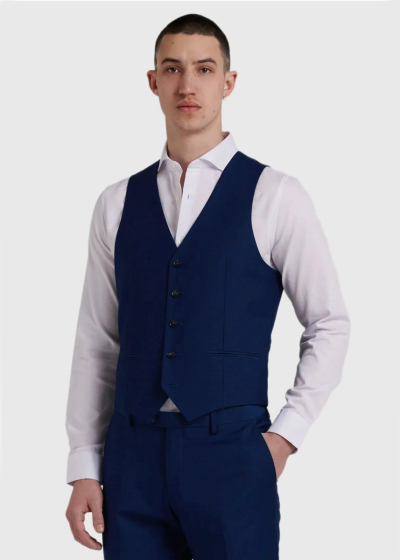 Bernold dark blue classic vest