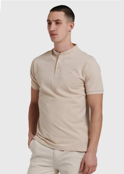 Bob bēšs vīriešu polo krekls