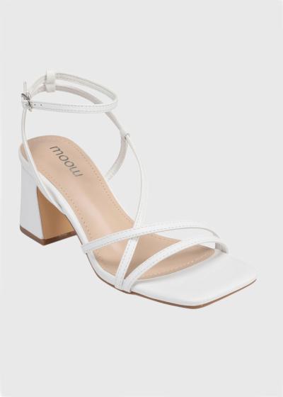 Eska white women's sandals