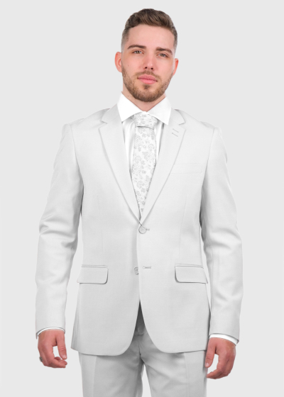 Chris Slim Fit white men's suit