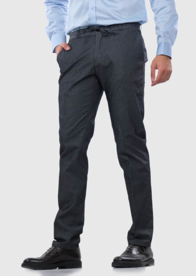 Gennaro dark grey men's trousers