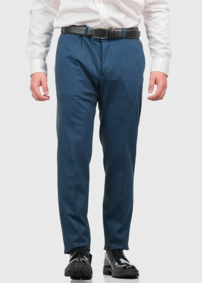 Kaniel blue mens pants with pockets