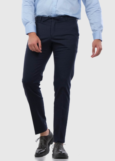 Diodato dark blue men's trousers