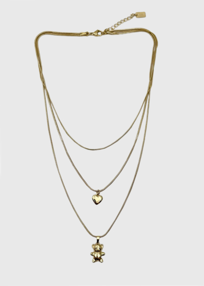 Georgeta gold-colored necklace